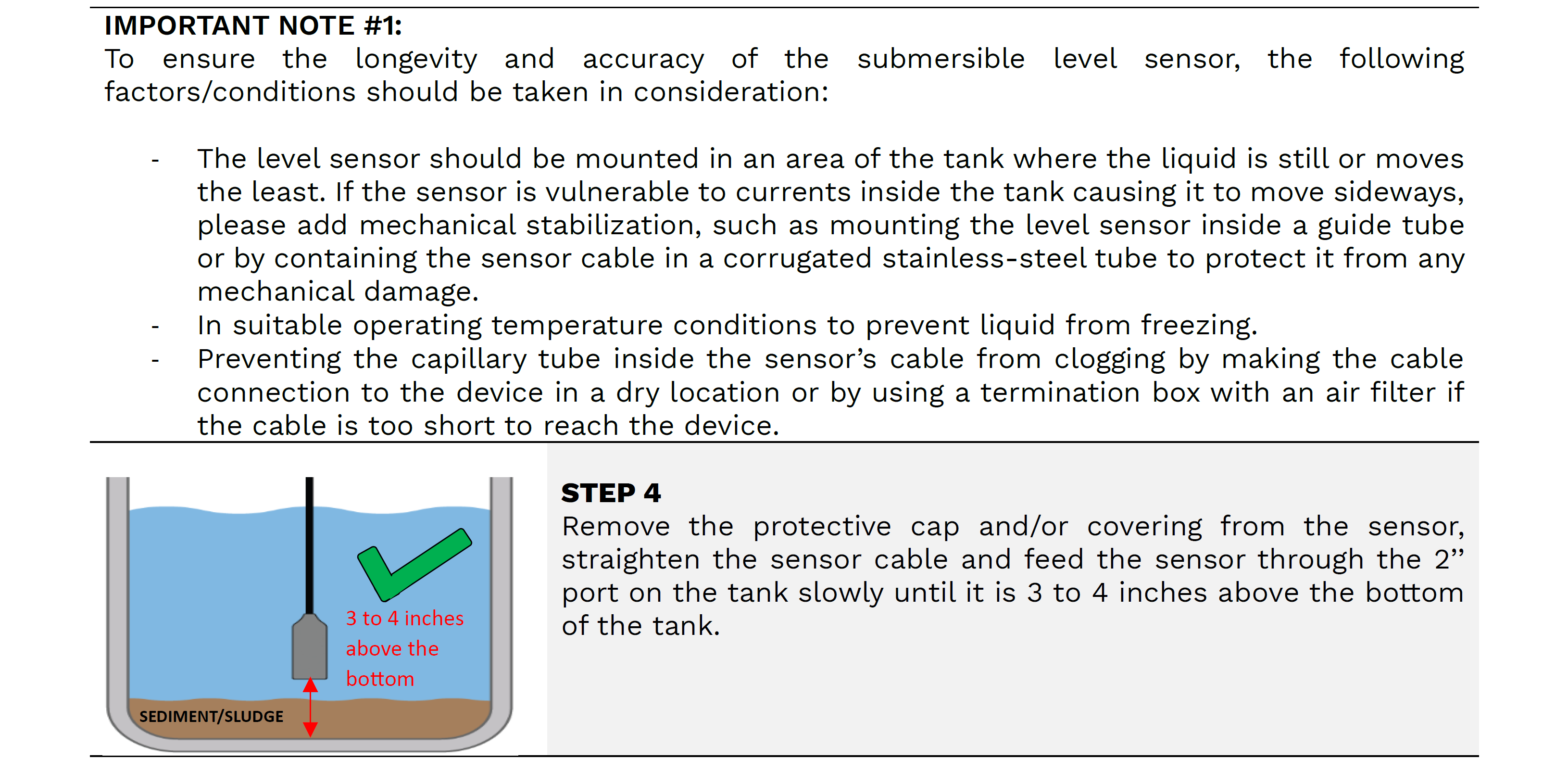 DPW125 + Submersible Liquid Level Sensor (ICON) Installation – Anova ...